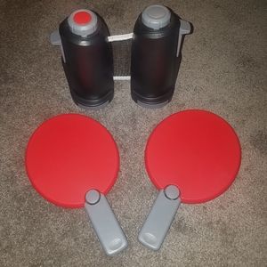 Grandstar Ping Pong Table Retractable Net & Paddles.